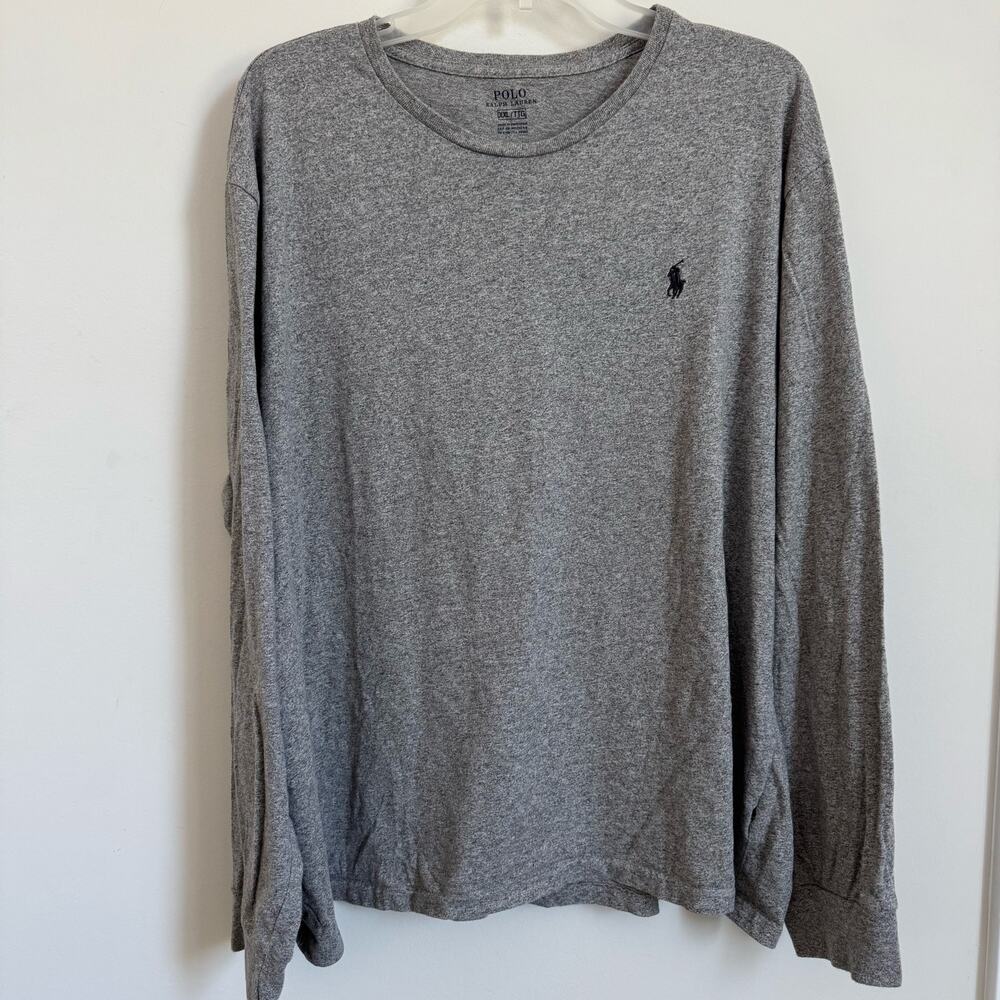 Polo Ralph Lauren Men’s gray long sleeve shirt size XXL